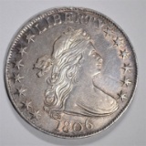 1806 BUST HALF CH AU