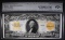 1922 $20 GOLD CERTIFICATE CGA EXTREMELY FINE