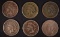 5 - 1859 INDIAN HEAD CENTS VARIOUS