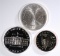 Set of 3 Commemorative Coins