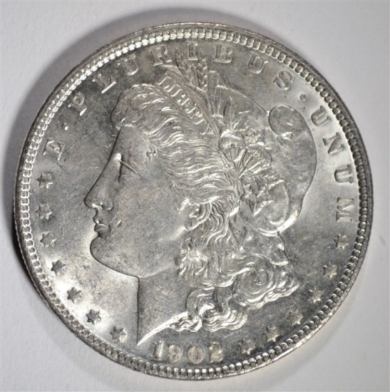 1902 CH BU MORGAN DOLLAR