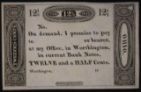 1810's 12 1/2 CENTS WORTHINGTON OHIO GEM CU