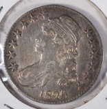 1826 CAPPED BUST HALF DOLLAR  CH.AU