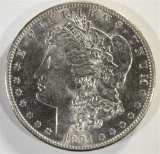 1891-S MORGAN DOLLAR, CH BU