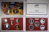 2010 SILVER PROOF MINT SET IN BOX W/ COA 14 COINS