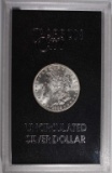 1882-CC MORGAN SILVER DOLLAR, IN GSA HOLDER