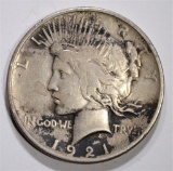 1921 PEACE DOLLAR  VF