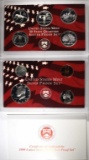1999 U.S. SILVER PROOF SET IN ORIG BOX/COA