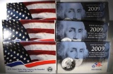 3-2009 & 3-2010 U.S. QUARTER PROOF SETS/ORIGINAL