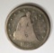 1875-CC TWENTY CENT PIECE  VG