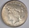 1927-S PEACE DOLLAR, AU