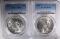 2 PCGS PEACE DOLLARS: 1923 MS62 &