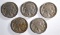 BUFFALO NICKEL LOT: