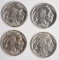 4-1935 BUFFALO NICKELS, CH BU