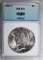 1926-S PEACE DOLLAR EMGC CH/GEM BU+