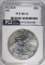 1996 AMERICAN SILVER EAGLE PCI PERFECT GEM BU