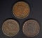 1844, 1845 & 1846 LARGE CENTS FINE+