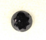 1.29 ct ROUND BLACK DIAMOND