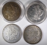 2-1921 & 2-1921-S MORGAN DOLLARS, CIRC OR BETTER