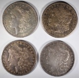 2-1921-D & 2-1921-S MORGAN DOLLARS, CIRC OR BETTER