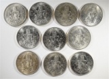 10-1964 SILVER BERMUDA CROWNS