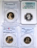 MODERN GRADED DOLLAR LOT