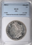 1904-O MORGAN DOLLAR NNC SUPERB GEM