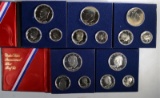 5-1976 3 Piece Bicentennial Proof Sets