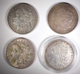 2-1921 & 2-1921-S MORGAN DOLLARS, CIRC OR BETTER