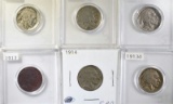 BUFFALO NICKEL LOT