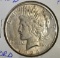 1924-S REMEMBRANCE PEACE DOLLAR 