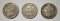 1865, 1874 & 1881 3 CENT NICKELS