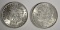 1888 & 1889 MORGAN DOLLARS BU