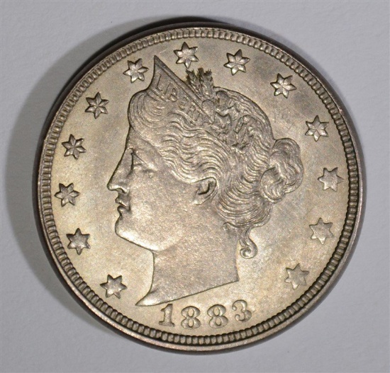 1883 LIBERTY NICKEL, CH BU