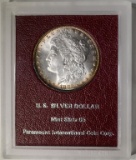 1882 MORGAN DOLLAR PARAMOUNT RED LABEL
