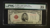 1928 C $5 LEGAL TENDER NOTE PMG 35