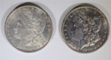 1880-O & 1891 MORGAN DOLLARS AU/BU