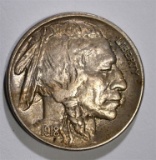 1918 BUFFALO NICKEL, AU/BU