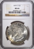 1898-O MORGAN DOLLAR NGC MS64