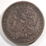 1896-S MORGAN DOLLAR, XF