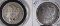 1889-O VF & 1884 XF/AU MORGAN DOLLARS