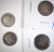 DIME LOT: 2-1897-S BARBER DIMES AG/G