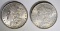 1885-O & 87 CH BU MORGAN DOLLARS