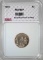 1935 BUFFALO NICKEL RNG GEM BU+