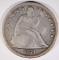 1871 SEATED LIBERTY DOLLAR  FINE