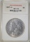 1897-O MORGAN DOLLAR CCGS GRADED CH BU