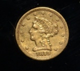 1879-S $2.50 GOLD LIBERTY BU - SCARCE