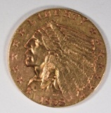 1928 $2.50 INDIAN GOLD UNC