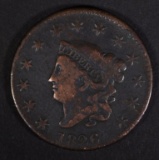 1826 LARGE CENT VG