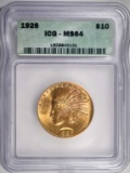 1926 $10 GOLD INDIAN ICG MS-64